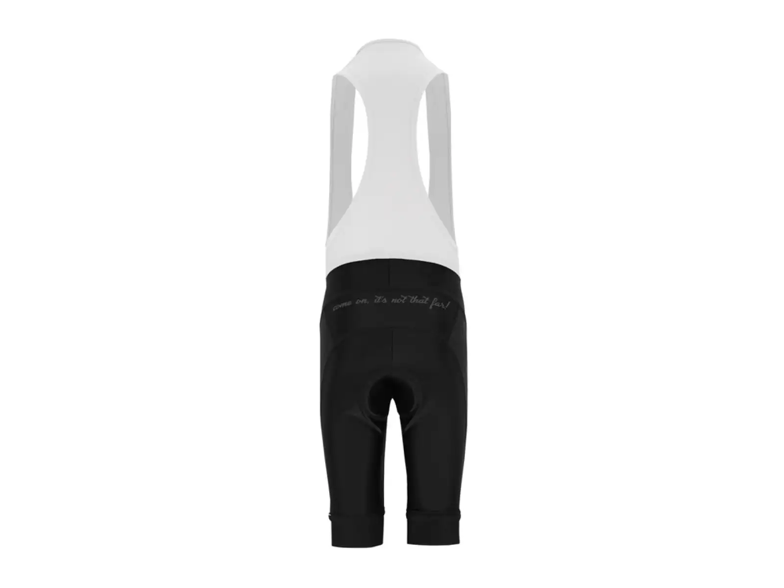 Silvini Sueli Bib detské šortky s podšívkou a laclom Black/White