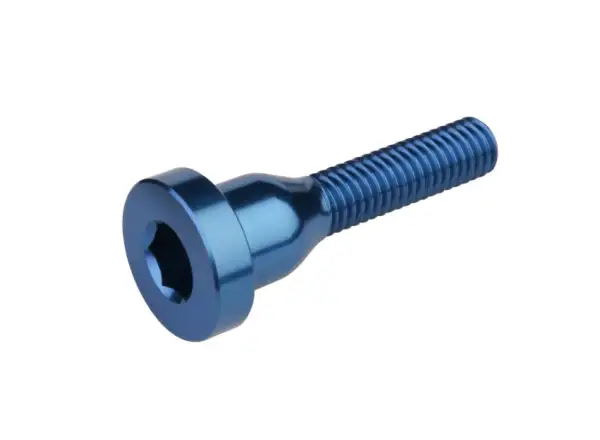 Burgtec Top Cap skrutka zátky hlavového zloženia modrá