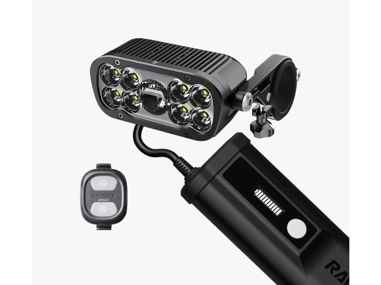 Ravemen XR6000 predné svetlo