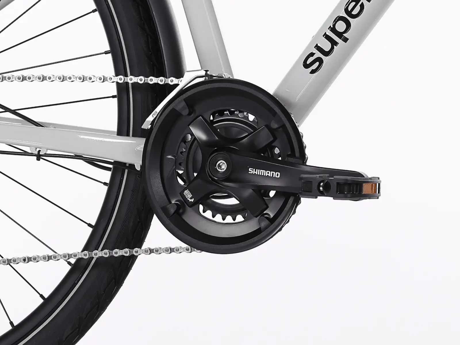 Superior Blox 6.2 T mestský bicykel Gloss Grey