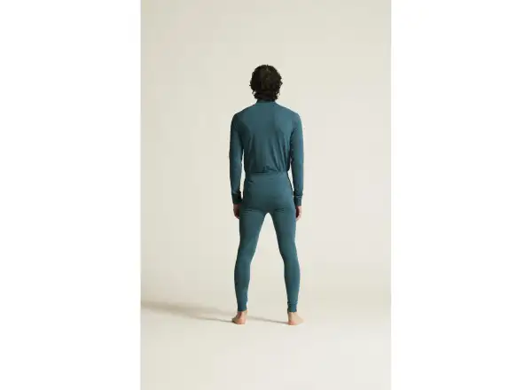 Craft Core Dry Active Comfort Zip pánske tričko dlhý rukáv zelená