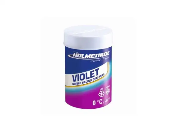 Holmenkol Grip Violet stúpací vosk 45 g