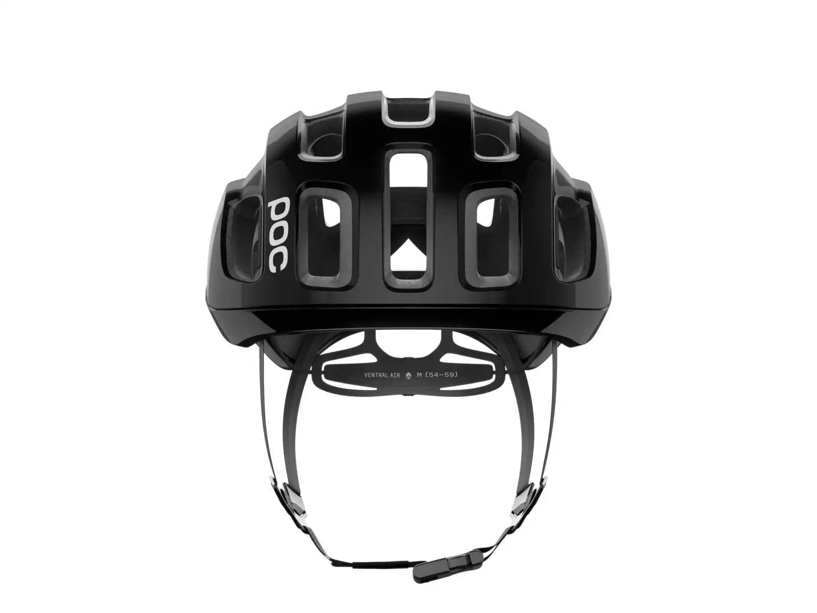 POC Ventral Air MIPS prilba Uranium Black Matt/Hydrogen White/Logo
