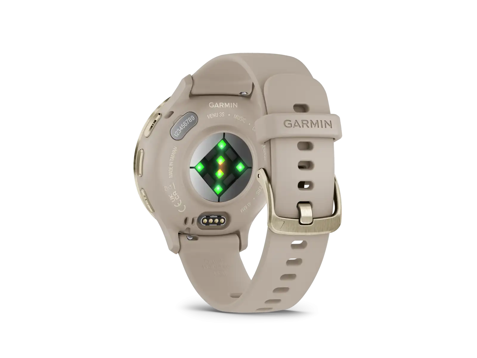 Garmin Venu 3S smart hodinky Soft Gold/French Gray