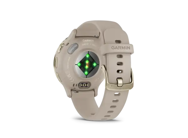 Garmin Venu 3S smart hodinky Soft Gold/French Gray