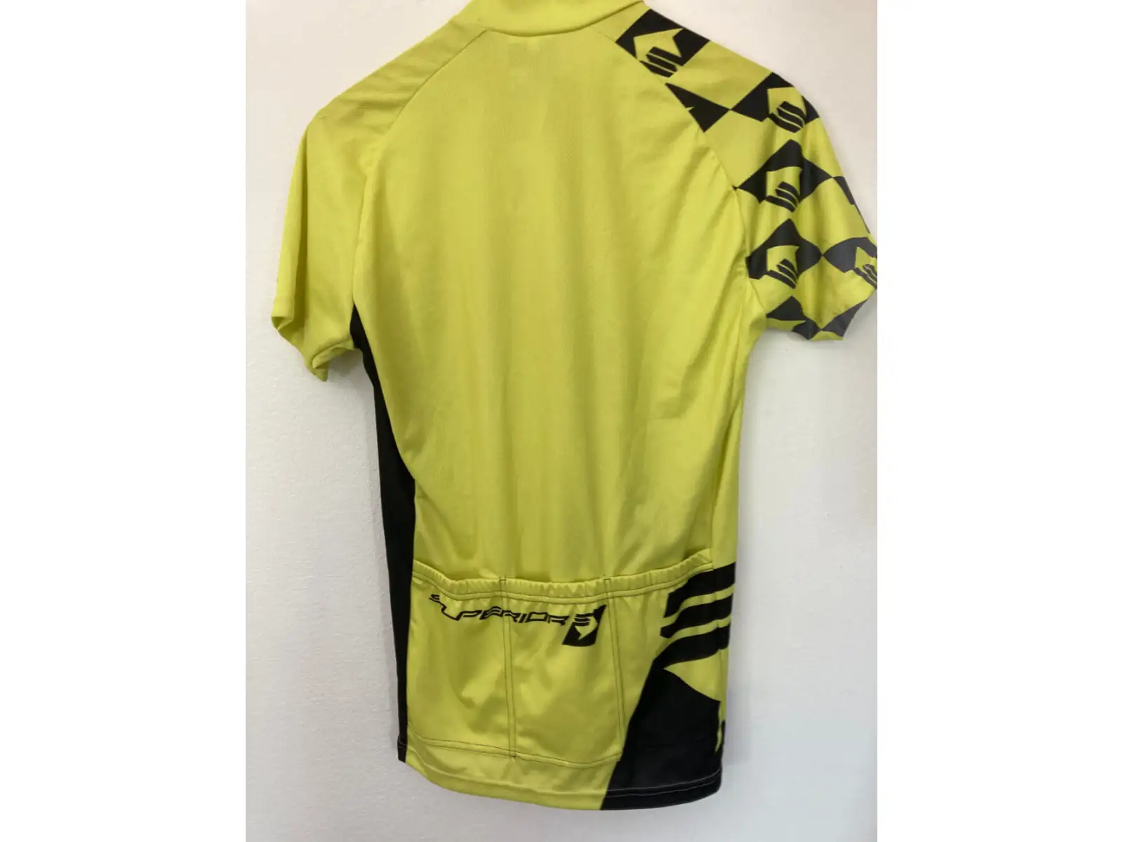 Dámsky dres Superior black/lime s krátkym rukávom