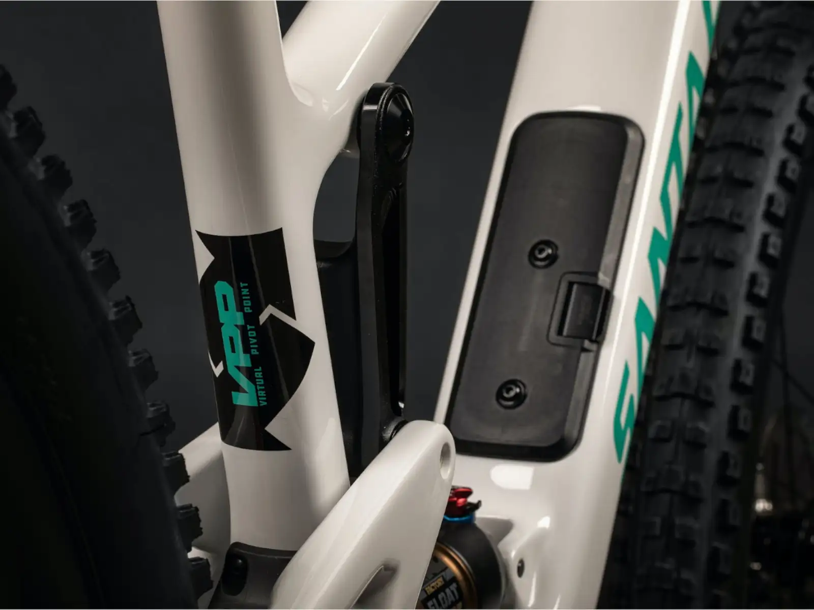 Santa Cruz Tallboy 5 C GX AXS RSV celoodpružený bicykel Gloss White
