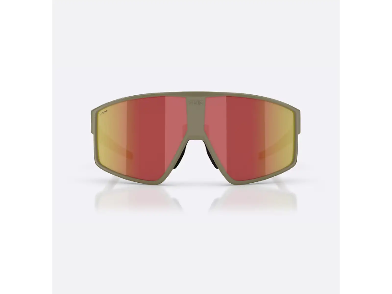 Bliz P002 slnečné okuliare Matte Camo Green/Grey Red Revo