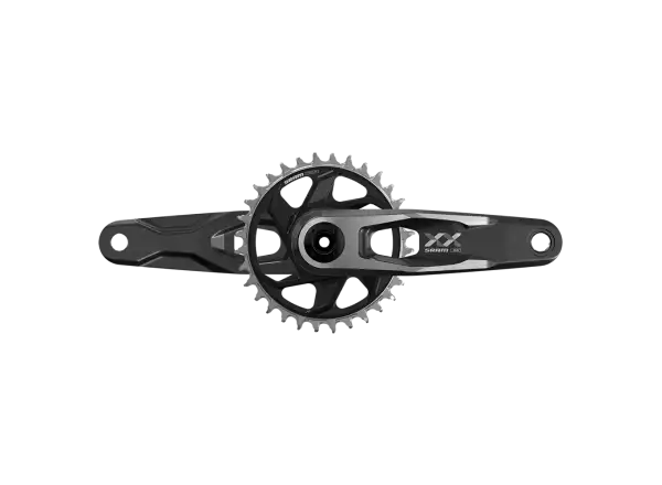 Sram kľuky XX DH CL55 DUB MTB 34 zubov T-Type Čierna