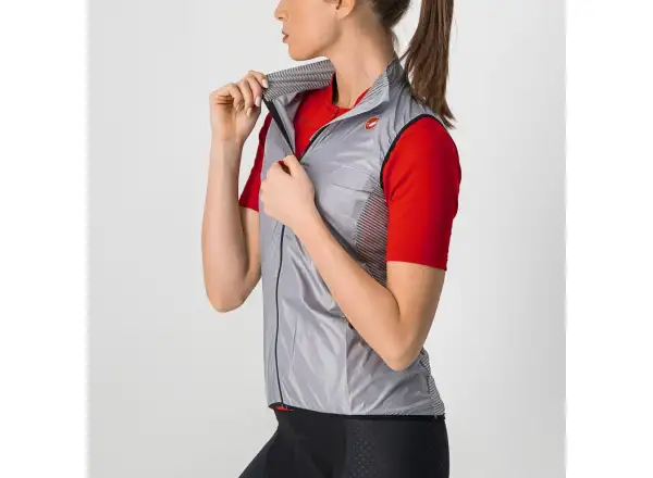 Castelli Aria dámska vesta Silver Gray