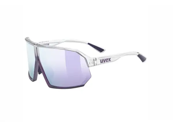 Uvex Sportstyle 237 okuliare Clear/Met Purple/Mirror Lavender