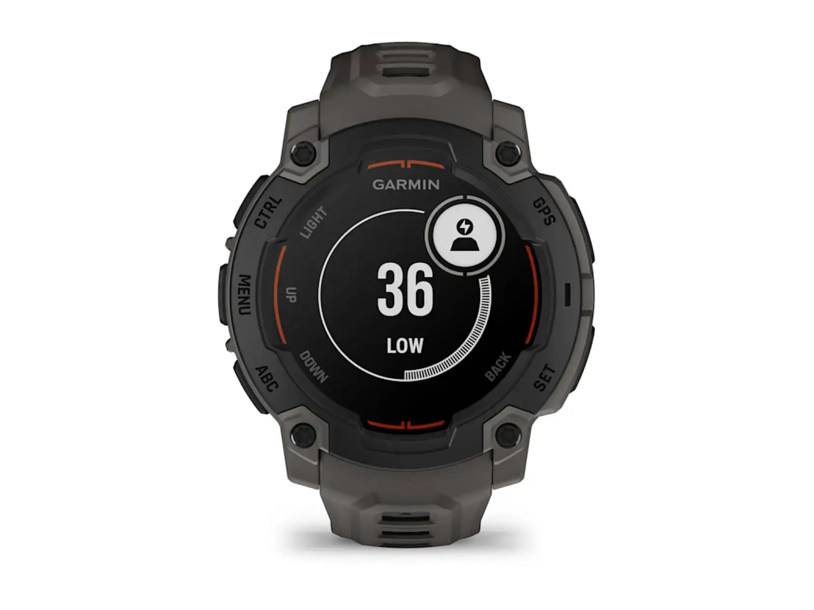 Garmin Instinct E 45 mm smart hodinky Black/Charcoal remienok