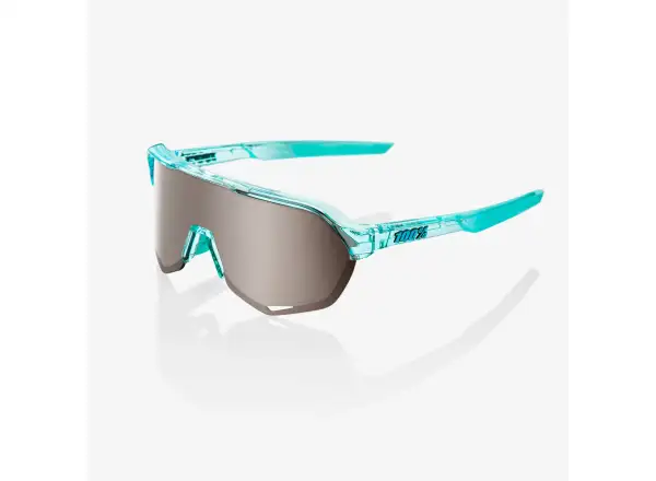 100% S2 okuliare HiPER Polished Translucent Mint/Silver Mir