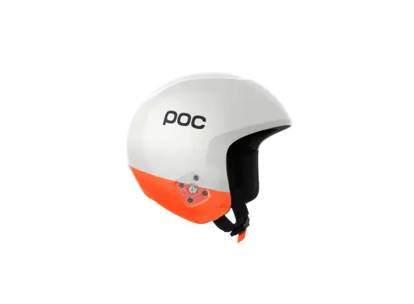 POC Skull Dura X MIPS lyžiarska prilba Hydrogen White/Fluorescent Orange