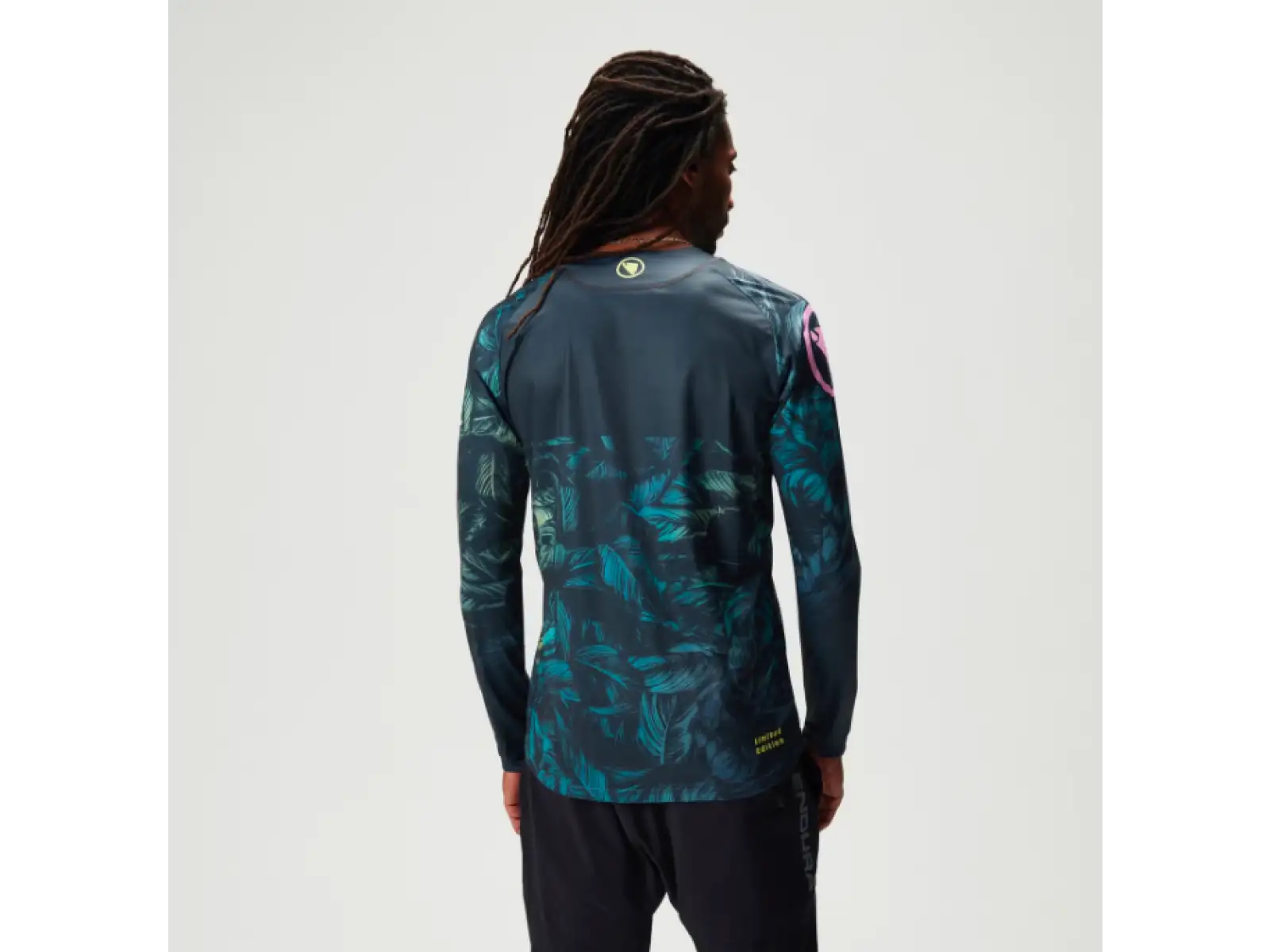 Endura Tropical Print LTD pánsky dres dlhý rukáv Grey