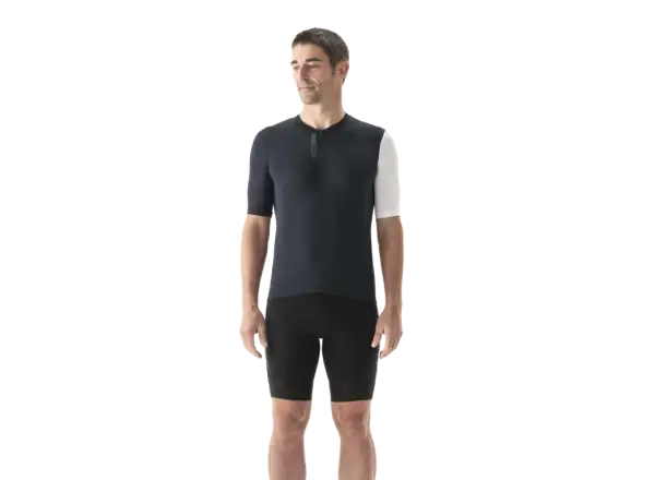 Mavic Essential pánsky dres krátky rukáv Black/White
