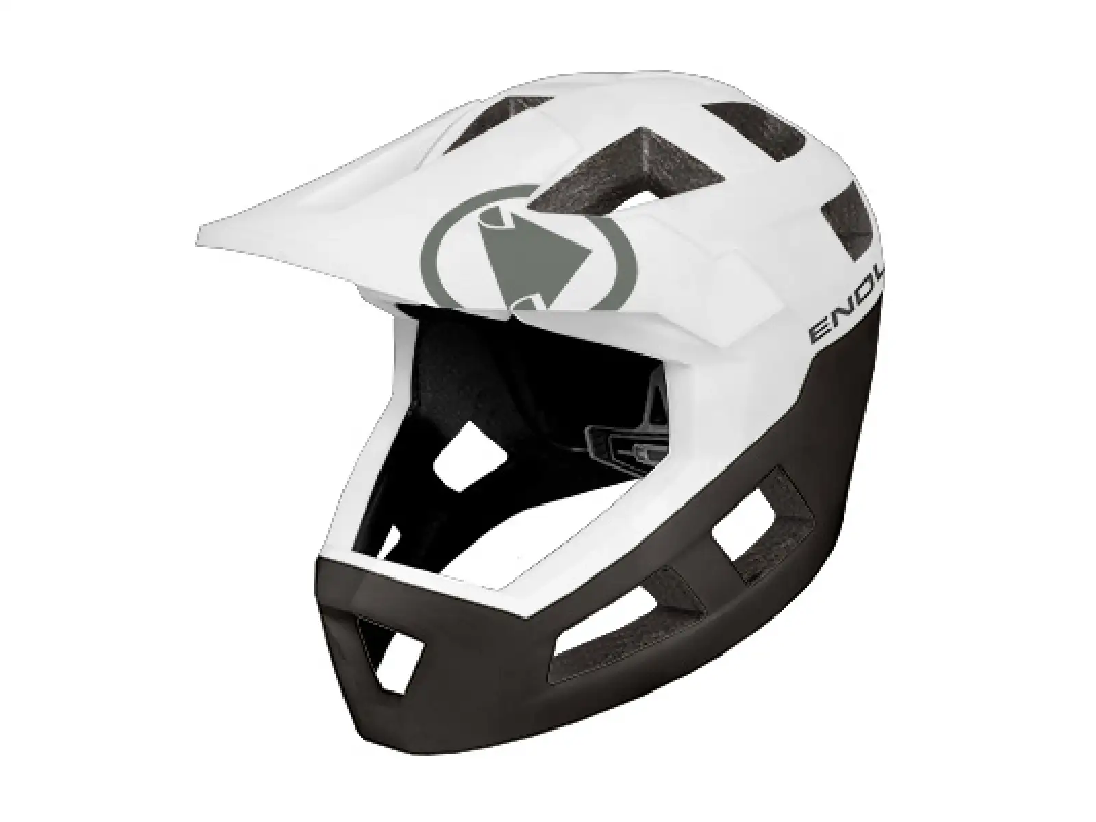 Endura SingleTrack Full Face prilba White
