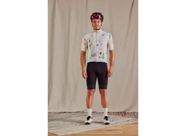 Maloja GatterlM. pánsky dres s krátkym rukávom Glacier Milk multi