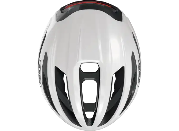 Abus Taipan LED gravel prilba Shiny White
