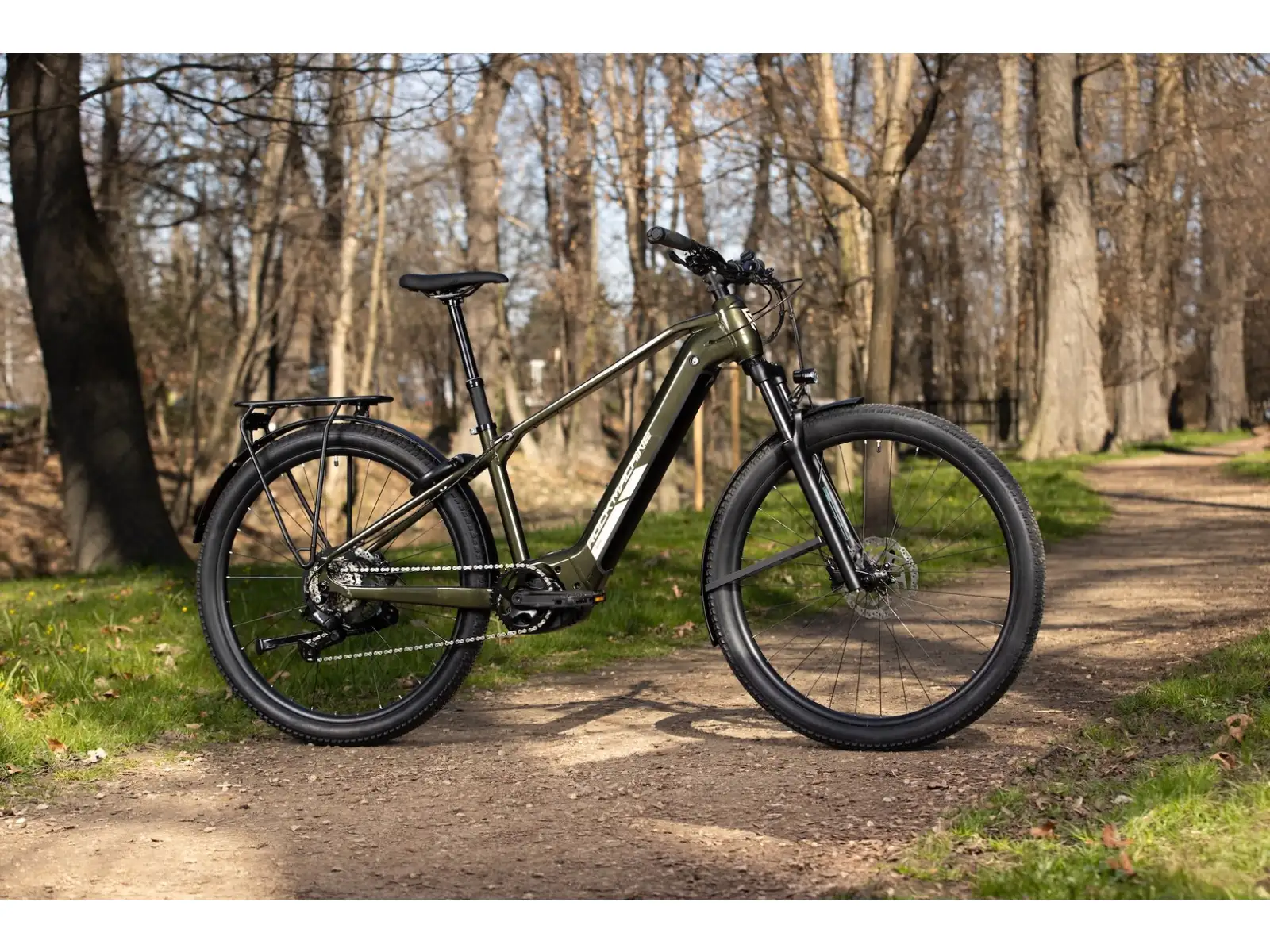 Rock Machine eBlizz B70T horský elektrobicykel Gloss Dark Forest