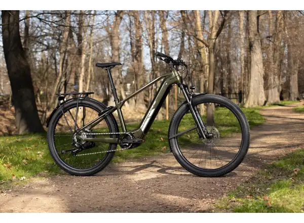 Rock Machine eBlizz B70T horský elektrobicykel Gloss Dark Forest