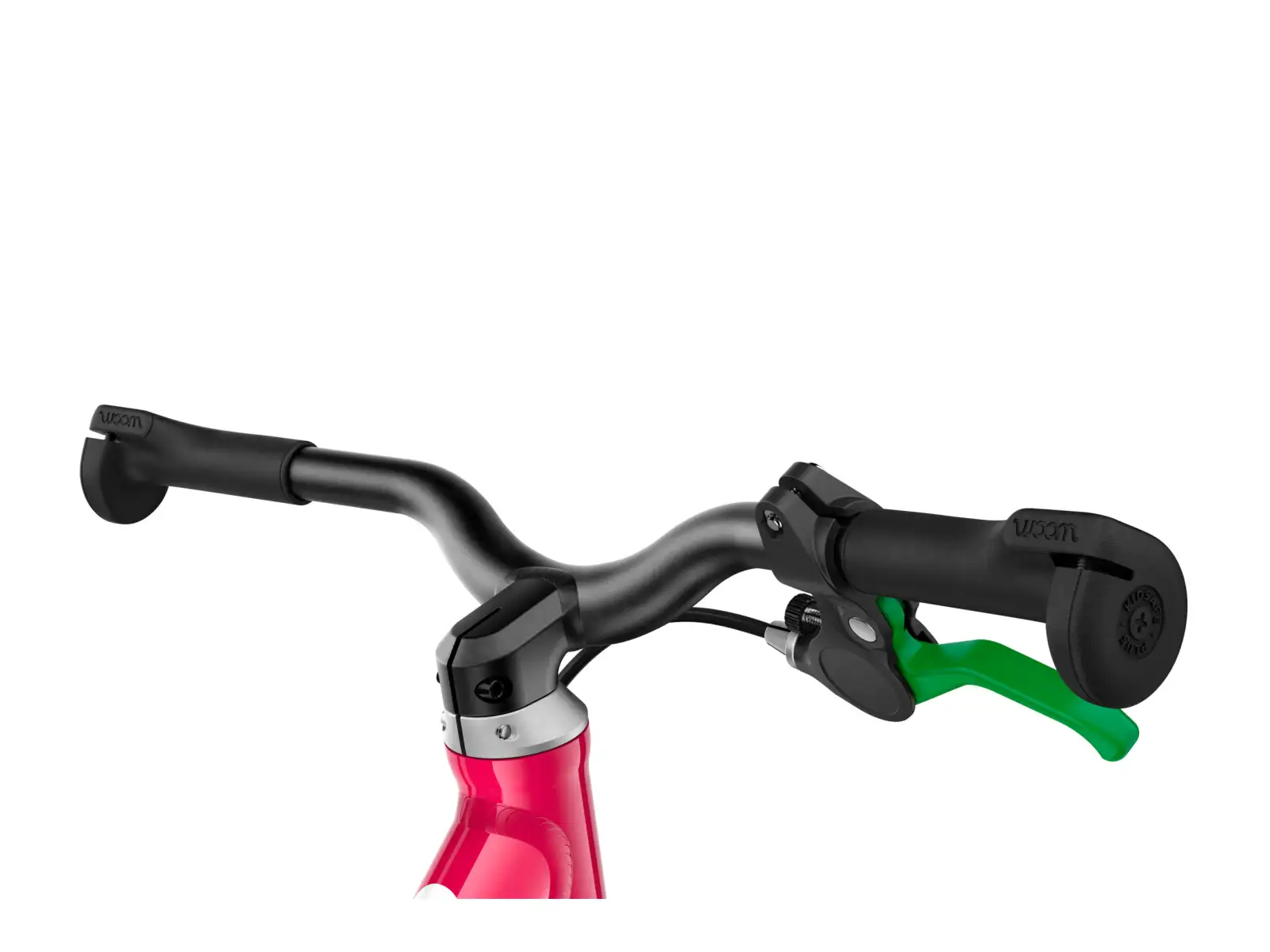Woom GO 1 Hot Pink 12 detské odrážadlo