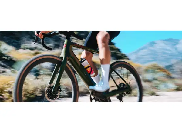 Cervélo Rouvida Force XPLR AXS 1 cestný elektrobicykel Expedition Green