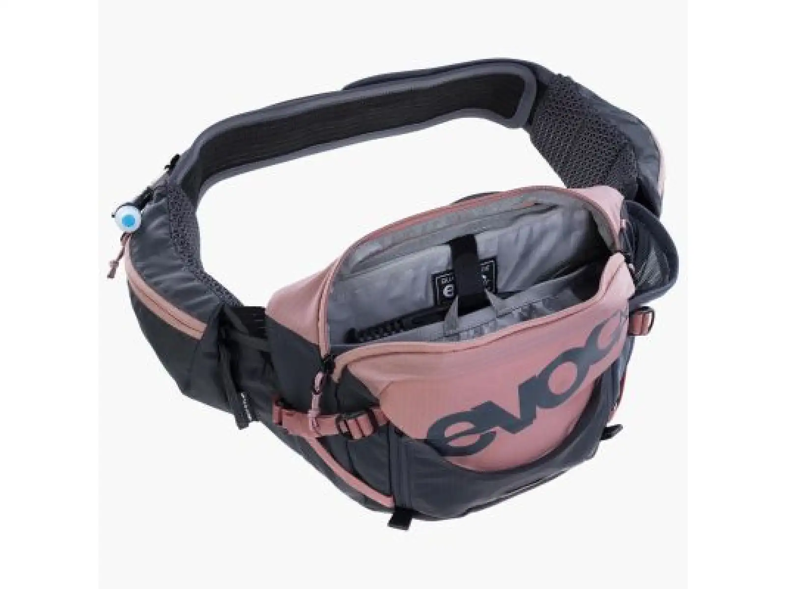 Evoc Hip Pack Pro 3 l ľadvinka Dusty Pink/Carbon Grey + hydrovak 1,5 l