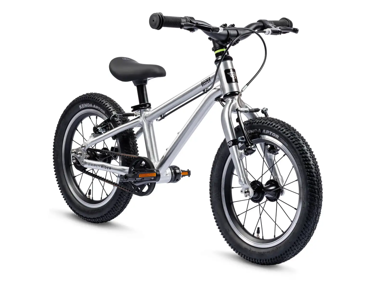 Early Rider Belter 14" detský bicykel Brushed Aluminium 2026