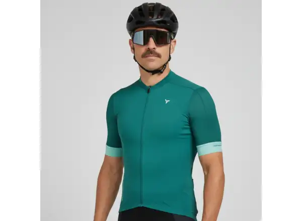 Silvini Carnio pánsky dres krátky rukáv Olive Ocean
