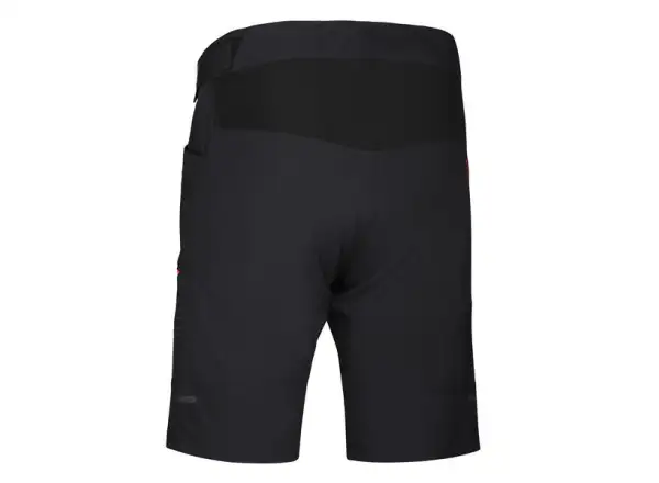 Etape Freedom 3.0 pánske voľné kraťasy čierna/červená