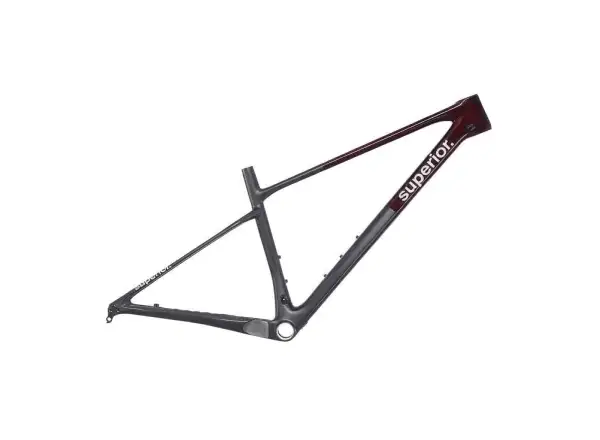 Superior XP Red Carbon/Matte Carbon rámový set