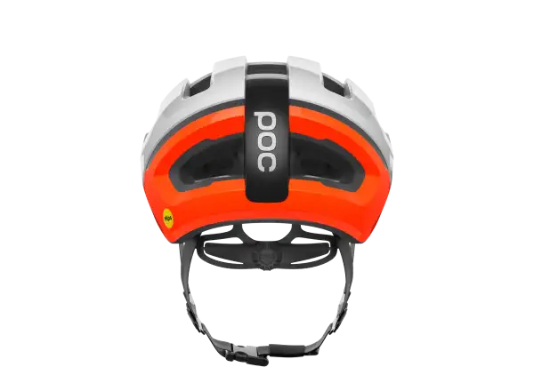 POC Omne Air MIPS cestná prilba Hydrogen White/Fluorescent Orange