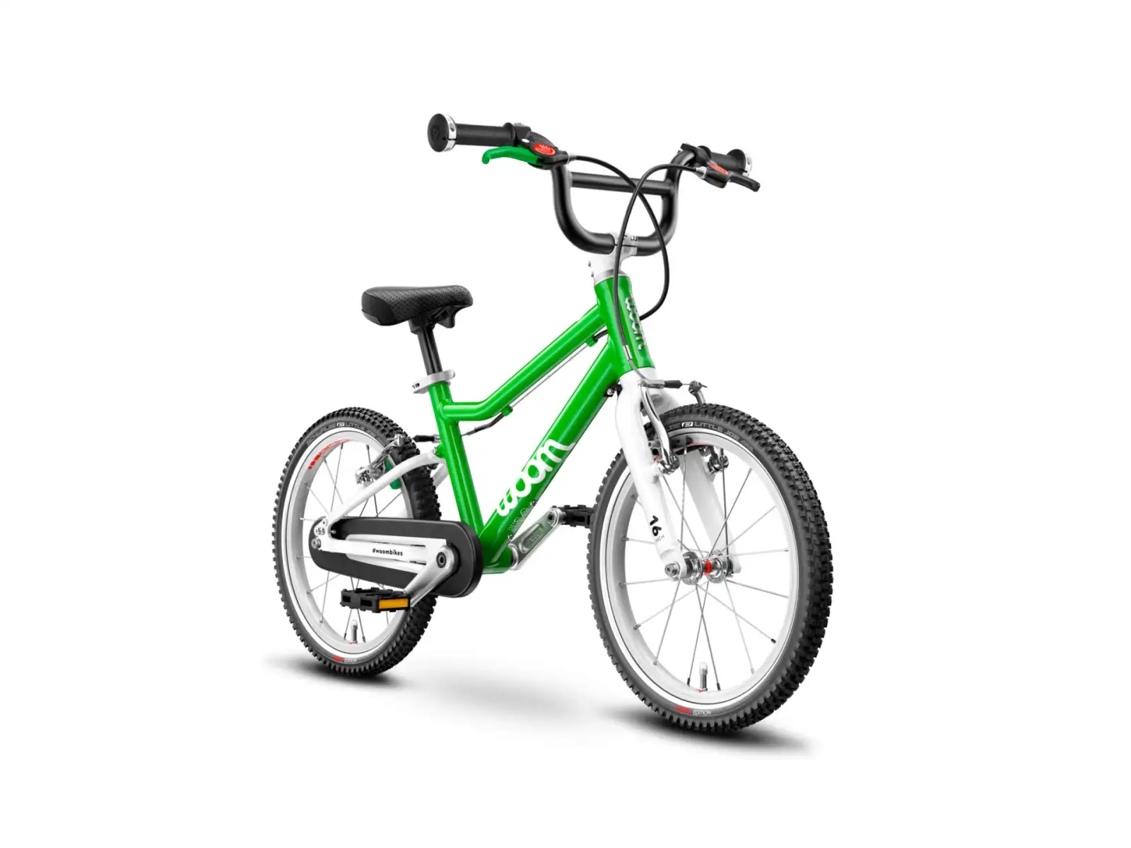 Woom 3 Green 16 Detský bicykel
