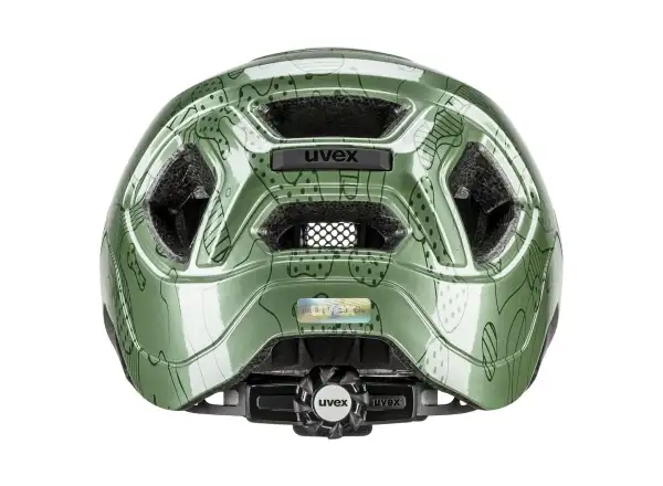 Prilba Uvex React JR. Moss Green Výškomer