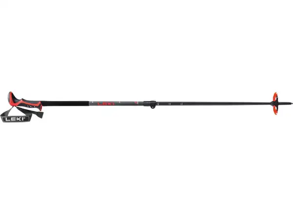 Leki Haute Route 2 skialpové palice dark anthracite/dark red/black dĺžka 110-150 cm