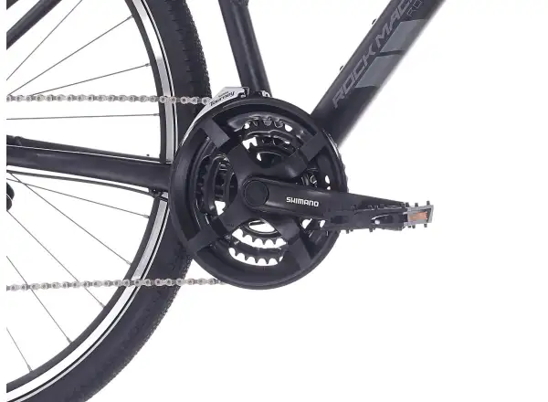 Rock Machine Rokk 30 Easy Entry trekingový bicykel Matte Black
