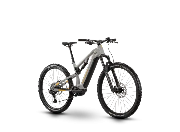 Raymon Trailray 120 Pro celoodpružený elektrobicykel timelessgrey/mustard