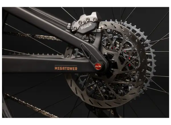 Santa Cruz Megatower 2 CC X0 AXS RSV celoodpružený bicykel Matte Carbon Black