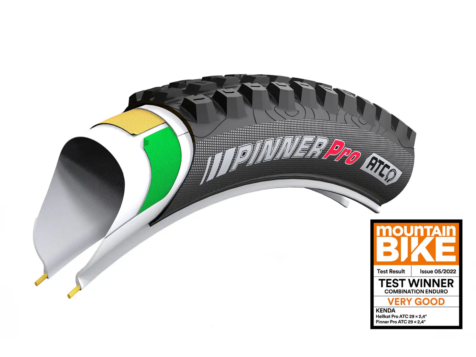 Kenda K-Series Pinner Trail 60TPI K-1241 TR 27,5x2,40" MTB plášť kevlarový