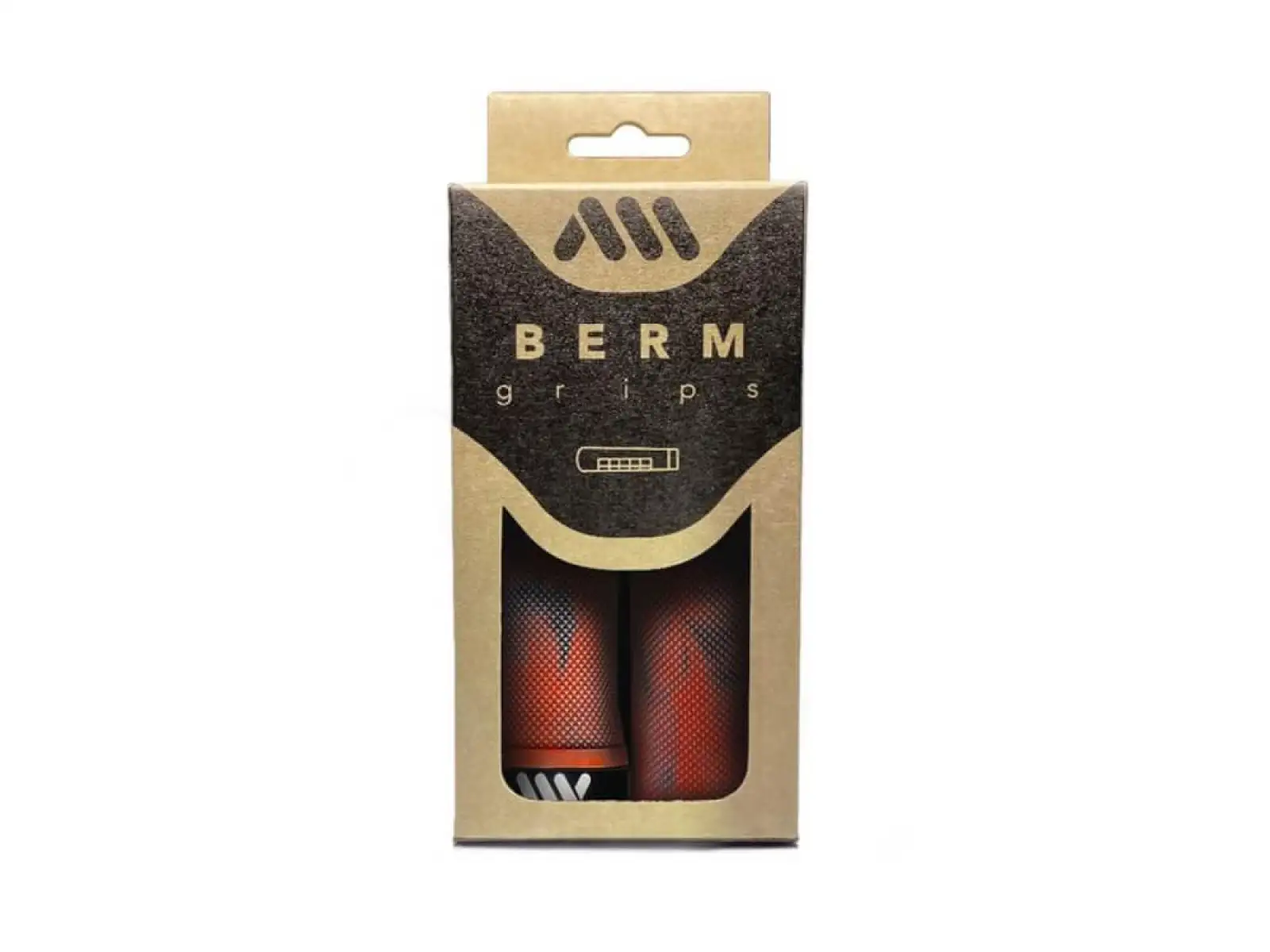 Gripy All Mountain Style Berm Grips Red Camo