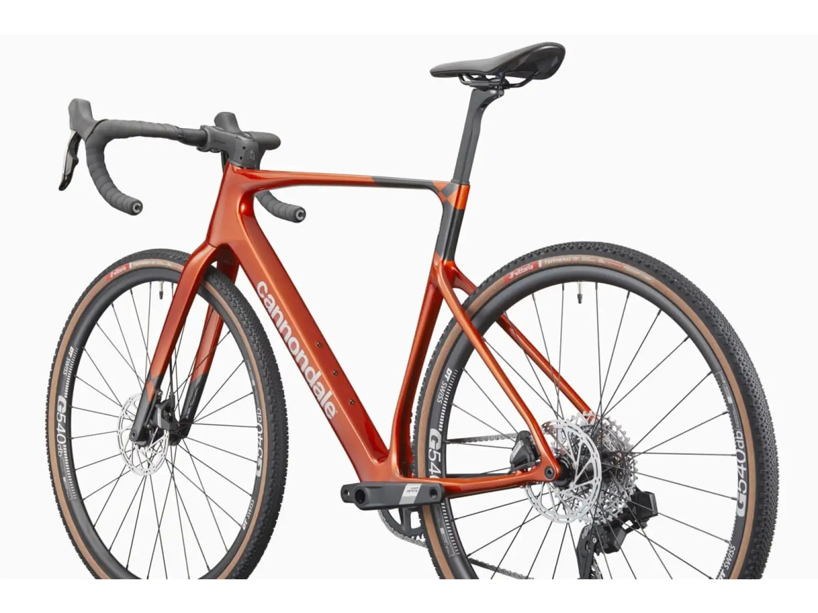 Cannondale SuperX 4 AXS gravel bicykel Flame Orange