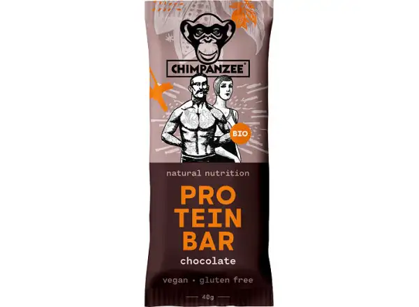 Chimpanzee Bio Protein Bar proteínová tyčinka Chocolate 40 g