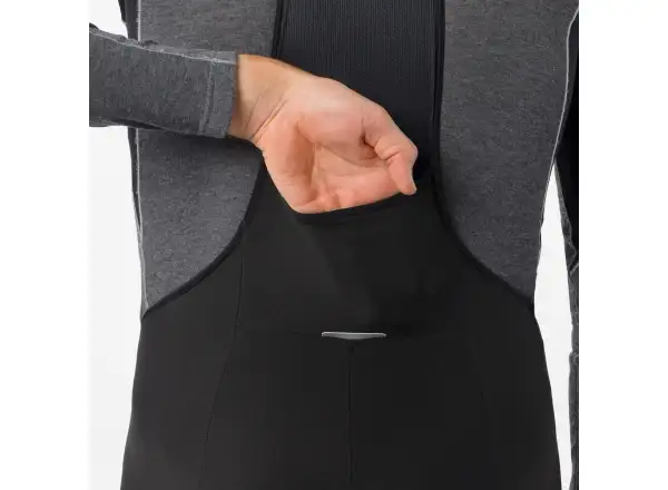 Castelli Sorpasso Pro pánske nohavice s trakmi a vložkou Black