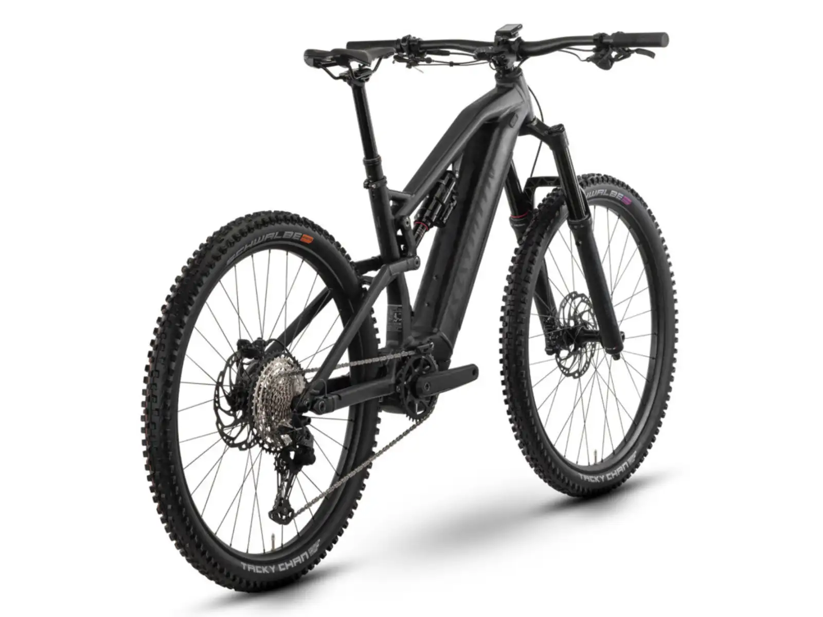 Raymon Trailray 170 Pro celoodpružený elektrobicykel Black Stealth/Iridiscent