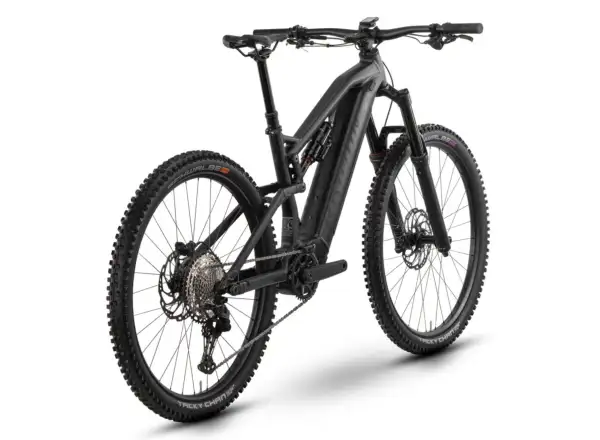 Raymon Trailray 170 Pro celoodpružený elektrobicykel Black Stealth/Iridiscent