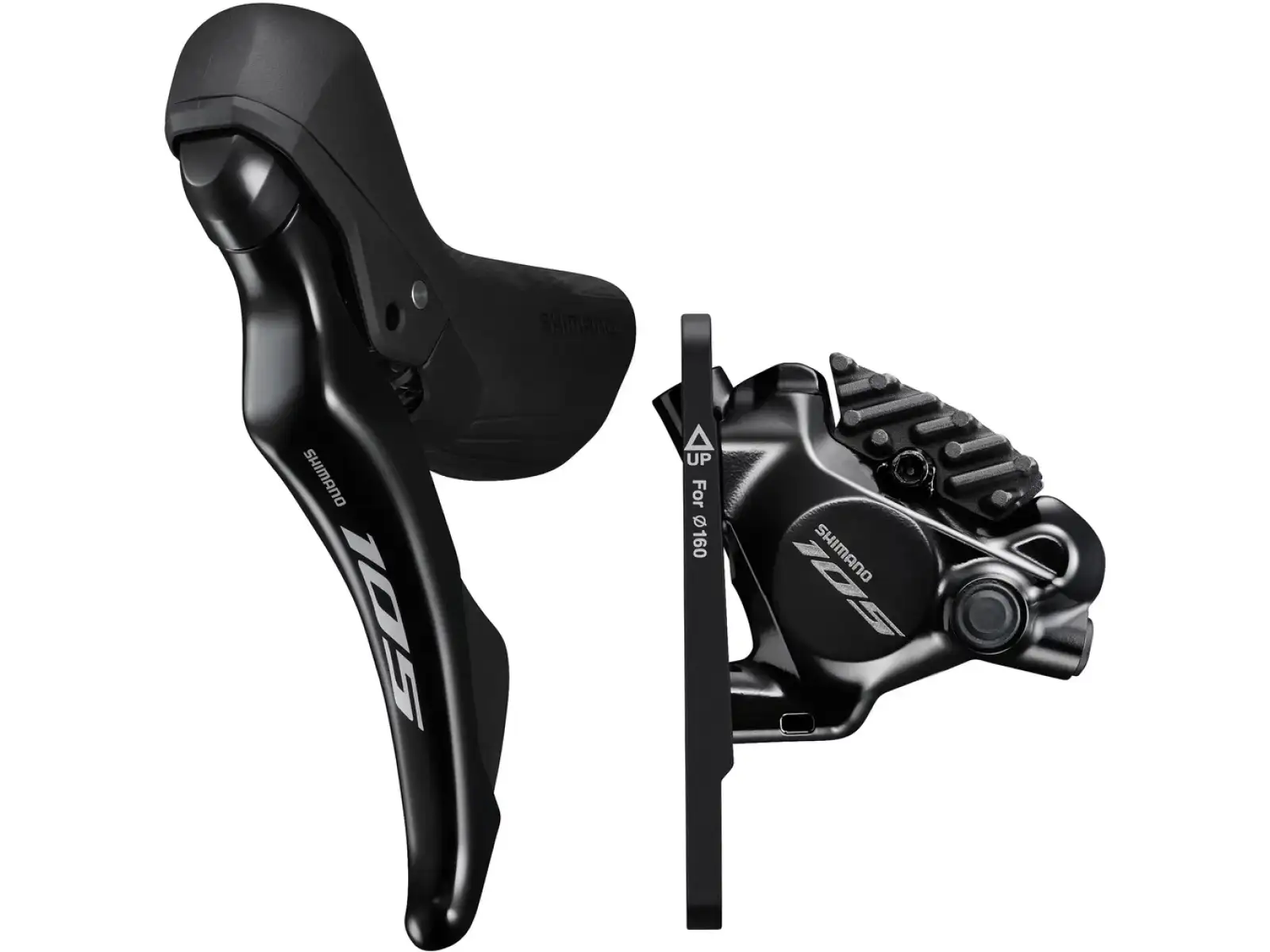 Shimano 105 BR-R7170/ST-R7120 2 sp. radiaca a brzdová páka a strmeň FM predný