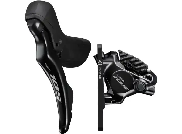 Shimano 105 BR-R7170/ST-R7120 2 sp. radiaca a brzdová páka a strmeň FM predný