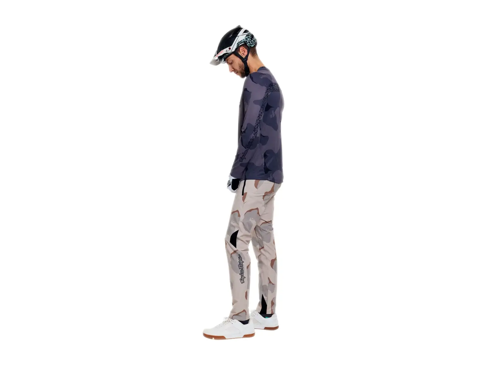 Troy Lee Designs Skyline Pro pánsky dres dlhý rukáv Flow Camo Carbon