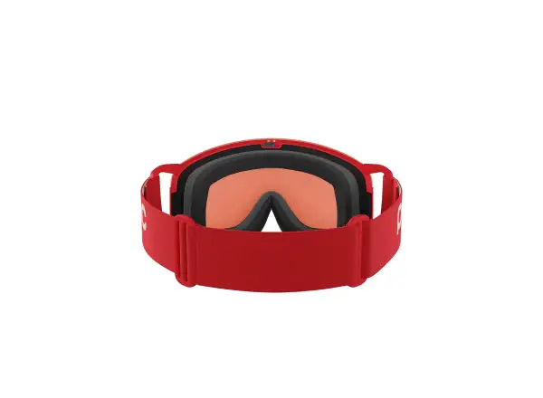 POC Nexal Mid lyžiarske okuliare Prismane Red/Partly Sunny Red